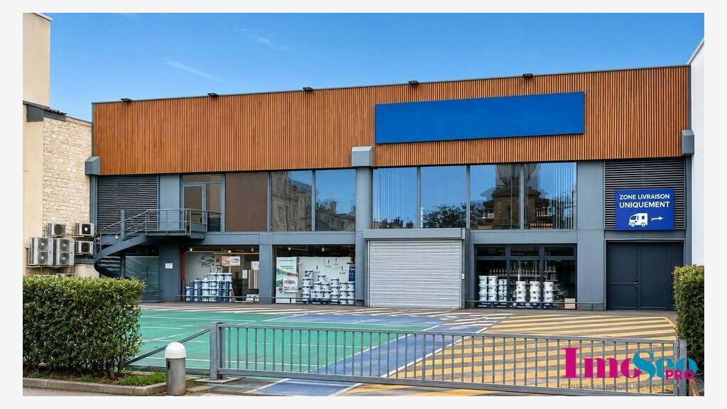 A louer local commercial 1600m² Bordeaux Chartrons