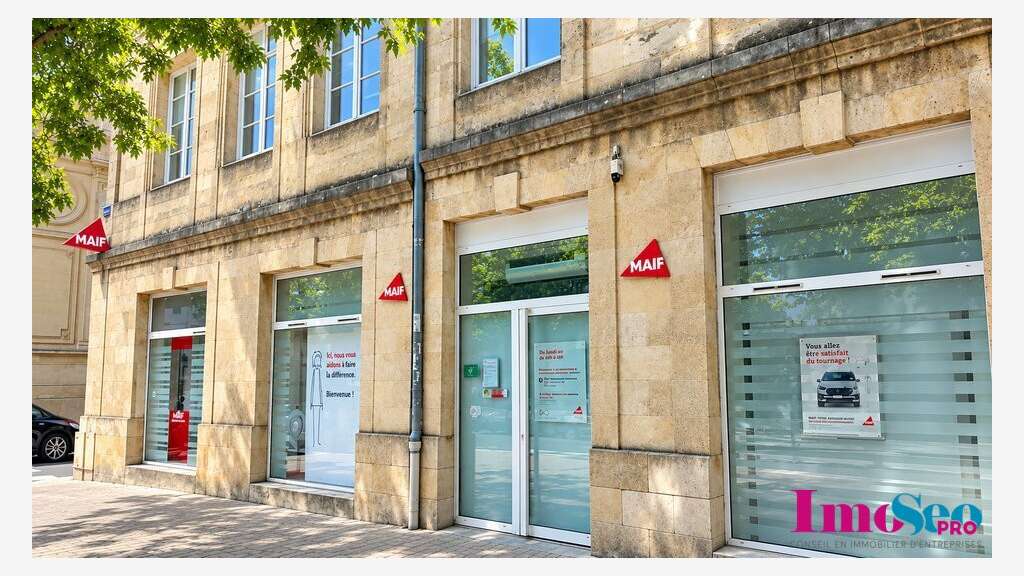 Local commercial 150m² à louer à Bordeaux centre
