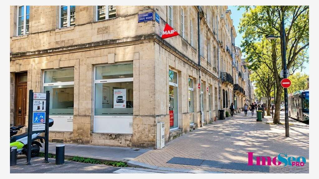 Local commercial 150m² à louer à Bordeaux centre