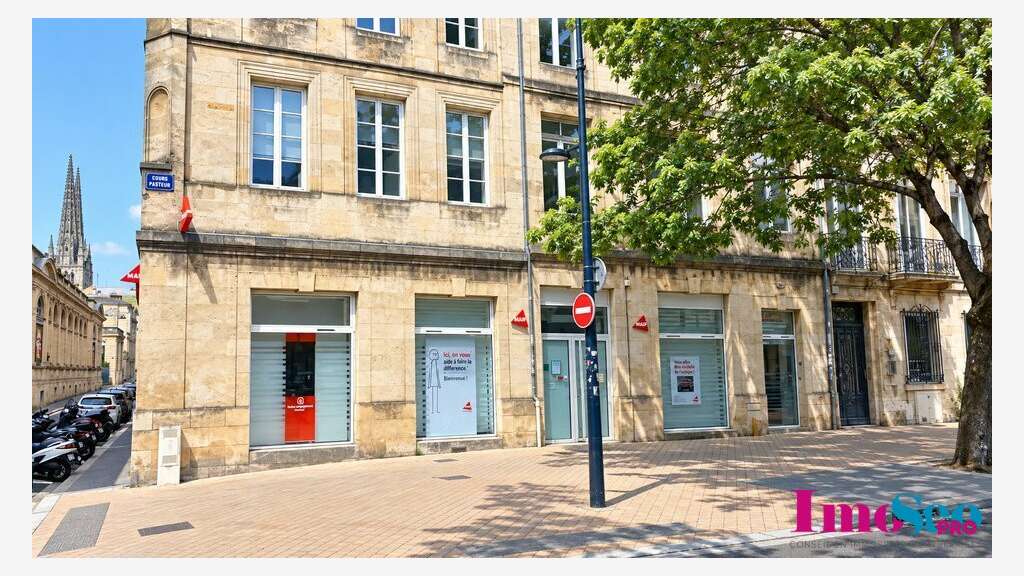Local commercial 150m² à louer à Bordeaux centre