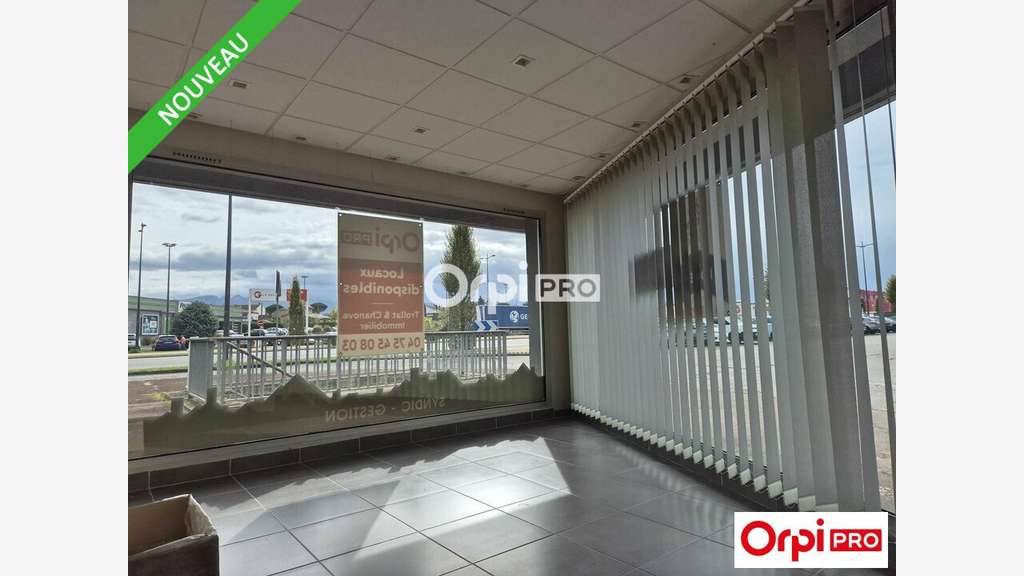 A louer local commercial 90m² Bourg-de-Péage