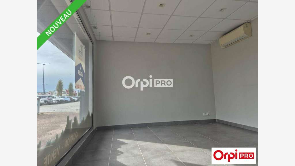A louer local commercial 90m² Bourg-de-Péage