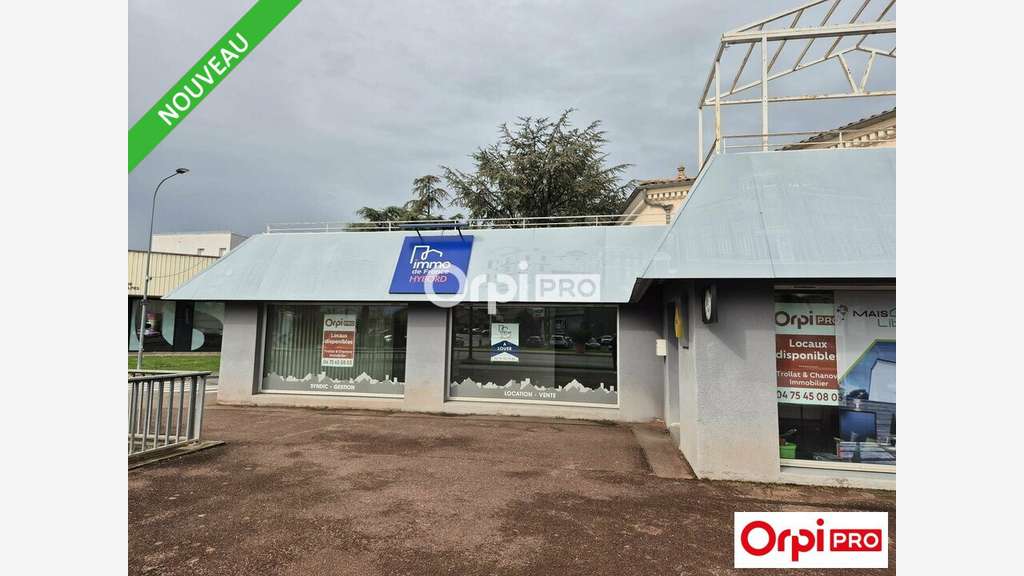 A louer local commercial 90m² Bourg-de-Péage