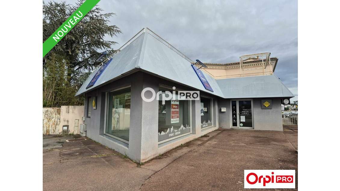 A louer local commercial 90m² Bourg-de-Péage