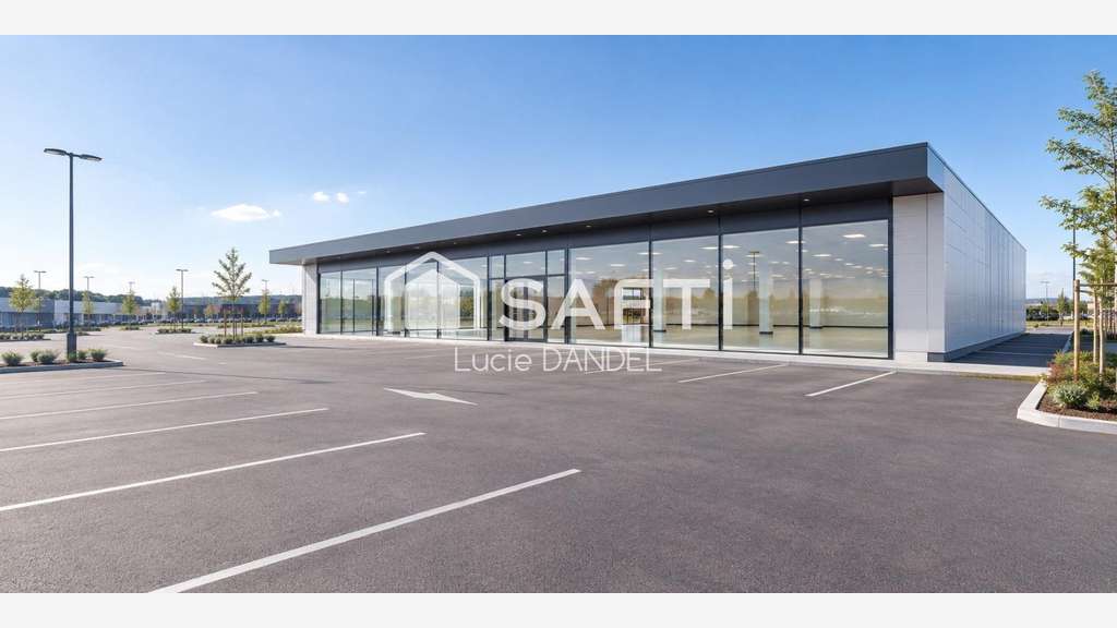 Loue local commercial 440m² prox Bourg en Bresse