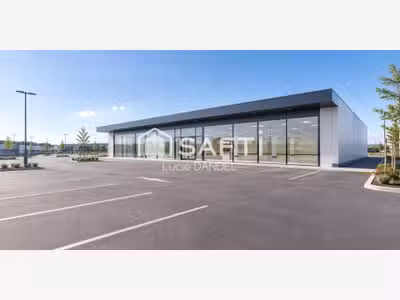 Loue local commercial 440m² prox Bourg en Bresse