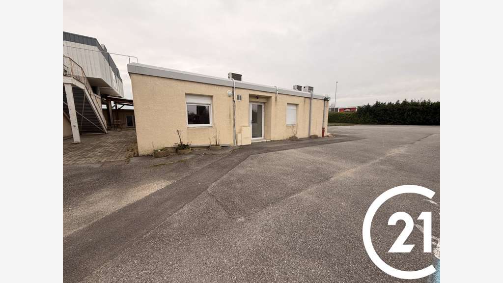 A louer bureaux 70m² RDC ZA Bourg les Valence  