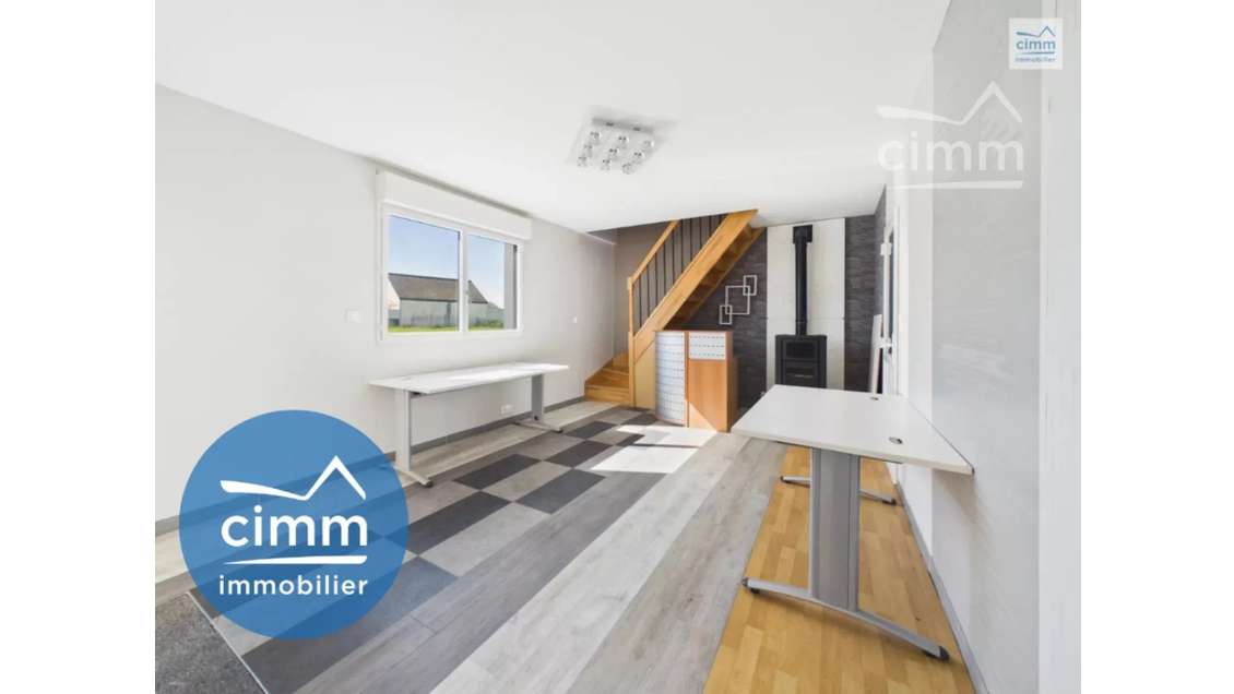 A louer local commercial 91m² Bréal-sous-Montfort