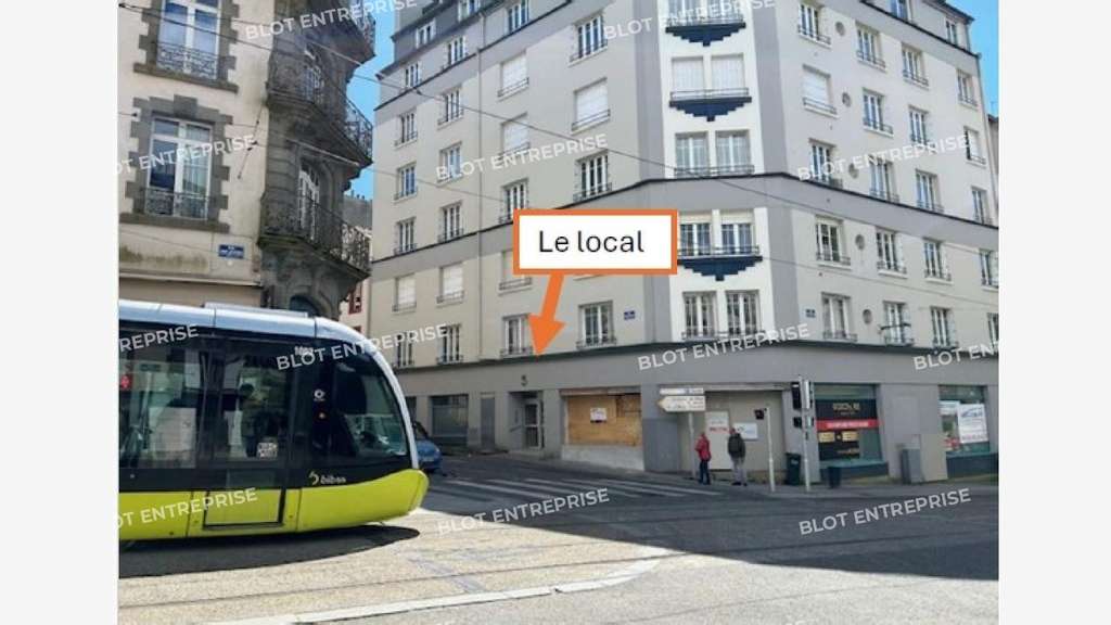 A louer local commercial 170m² Brest Saint-Martin