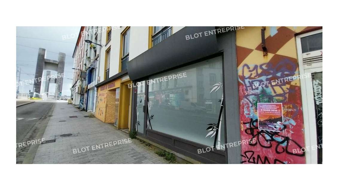 A louer local commercial 31m² à Brest Rive Droite