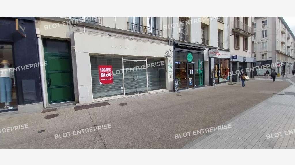 A louer local commercial 85m² à Brest rue de Siam