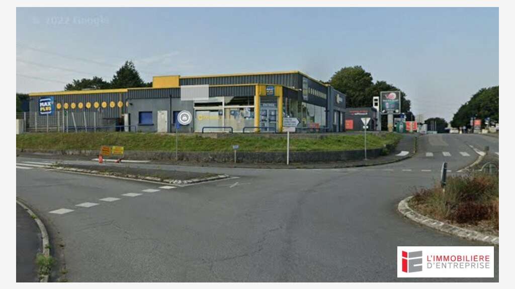 Loue local commercial 1039m² zc Kergaradec Brest 