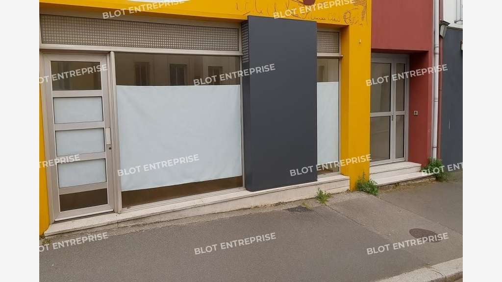 A louer local commercial 112m² à Brest centre
