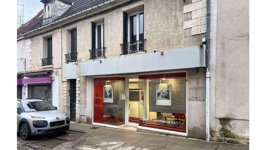 Location boutique 45m² centre Brie-Comte-Robert