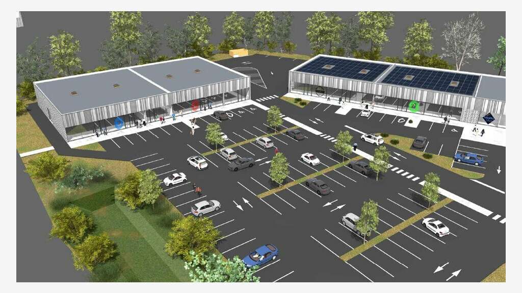 A louer deux cellules commerciales 800m² à Briec