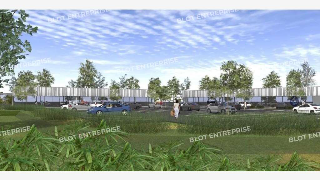 A louer locaux commerciaux neufs 400m² à Briec