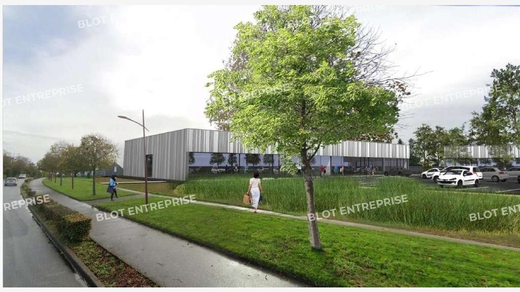 A louer locaux commerciaux neufs 400m² à Briec