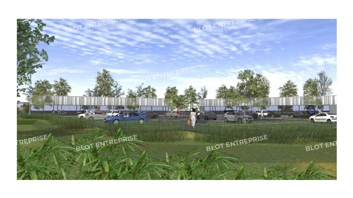 A louer locaux commerciaux neufs 400m² à Briec