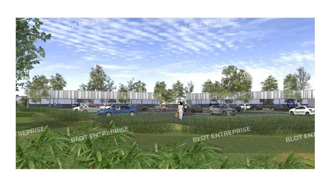 A louer locaux commerciaux 800m² à Briec