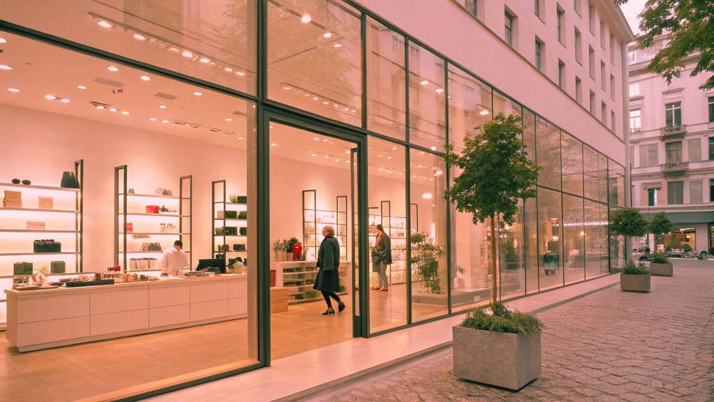 A louer grand local 560m² zone commerciale Brioude
