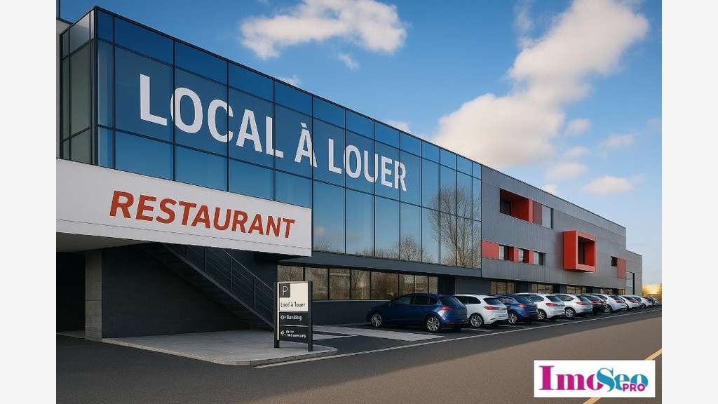 Local commercial 550m² à louer à Bruges