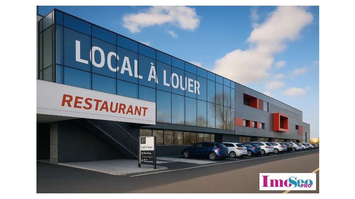 Local commercial 550m² à louer à Bruges