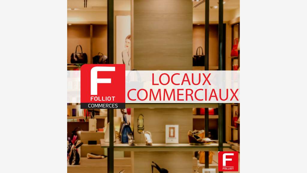 A louer local commercial 102m² axe passant Caen