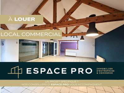 A louer local commercial 125m² au Sud de Caen