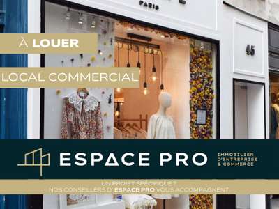 Location magnifique local 130m² artère passante 
