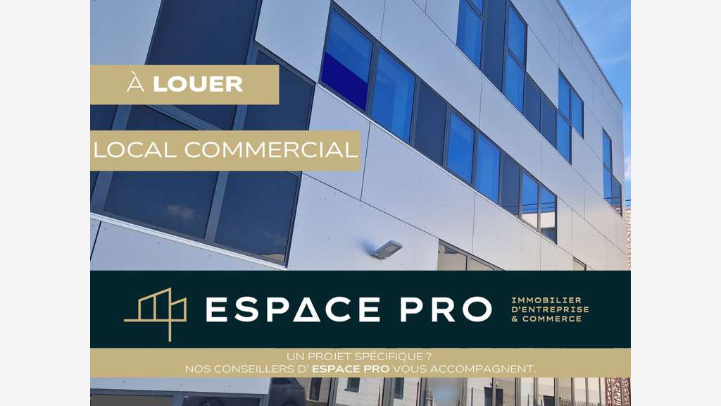 A louer local commercial de 96m² au Nord de Caen