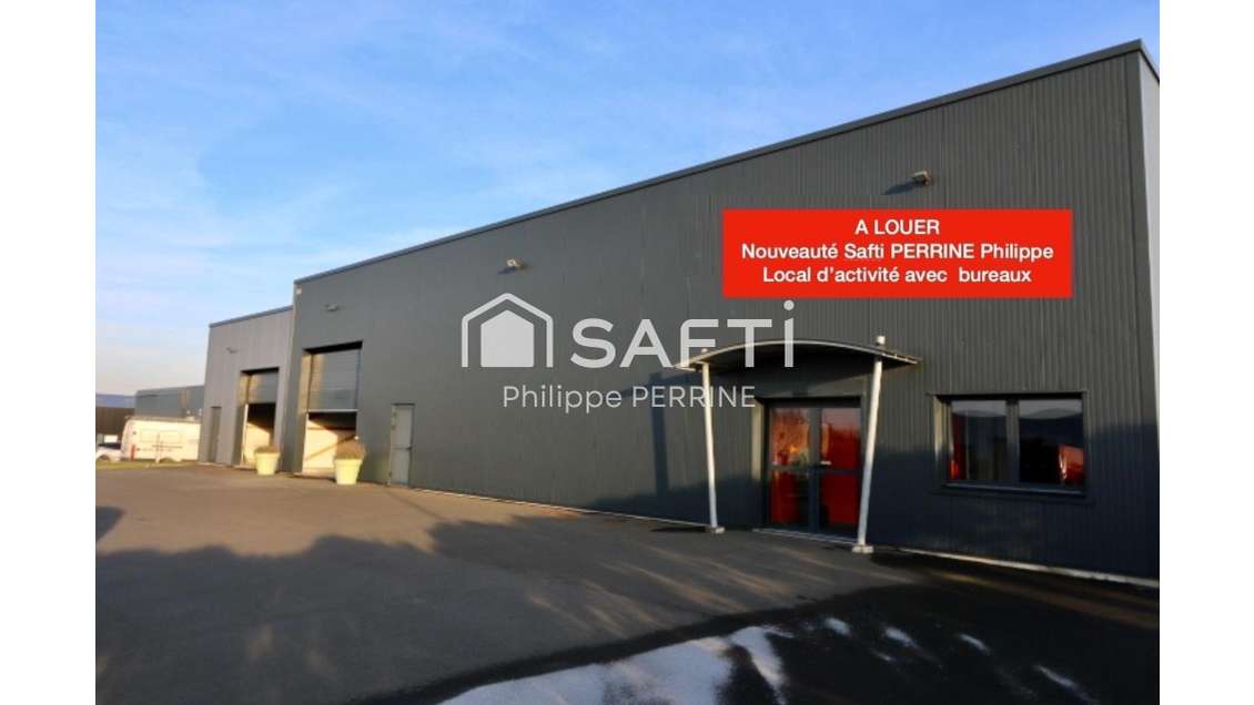 Loue local d'activité 621m² Douvres la Délivrande