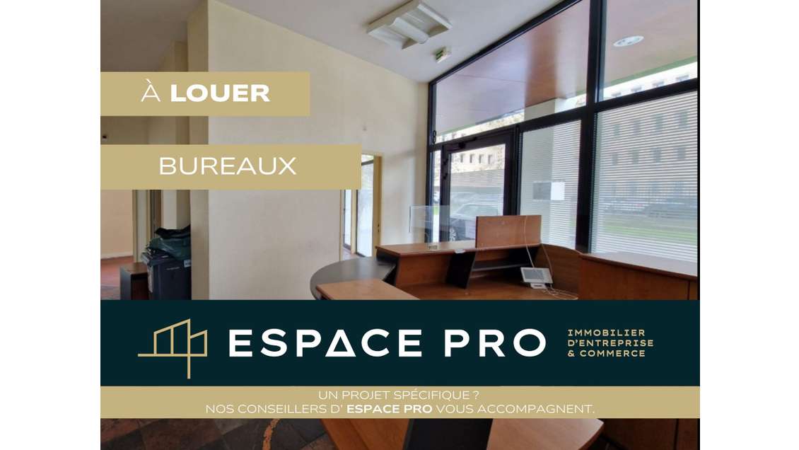Local professionnel de 98m² à louer à Caen centre