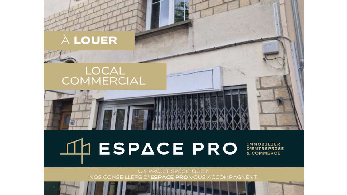 Local commercial de 102m² à louer Caen Maladrerie