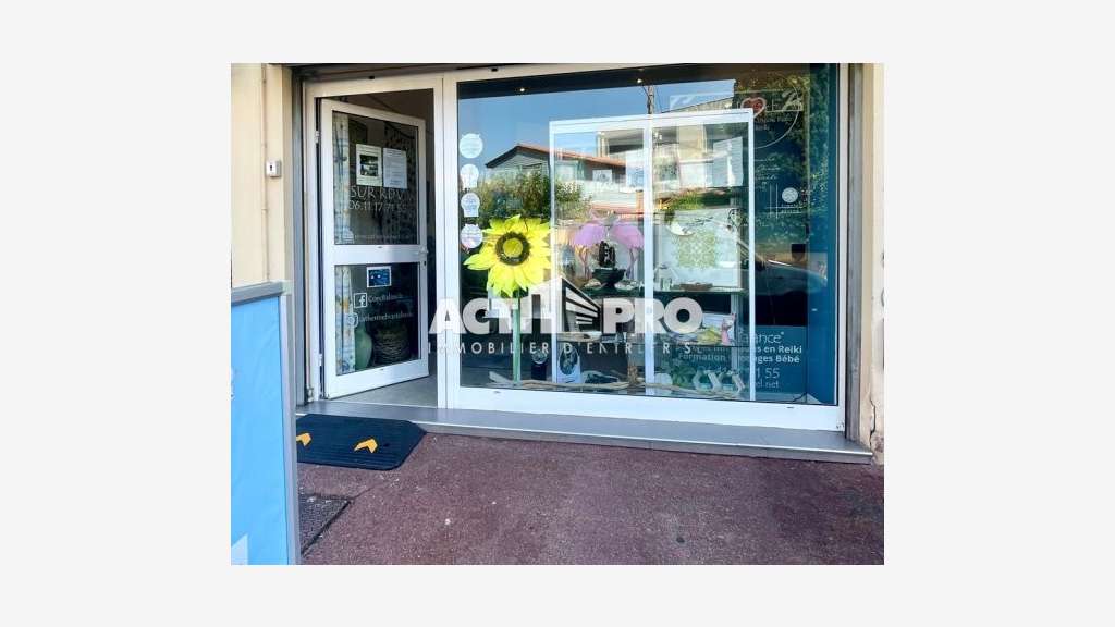 À louer local commercial 40m² Canet-en-Roussillon