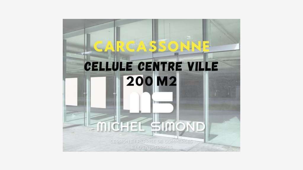 A louer local 200m² axe très fréquenté Carcassonne