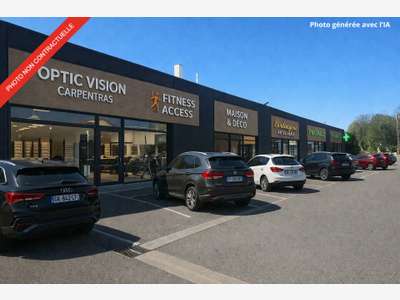 Beau local commercial 90m² à louer à Carpentras