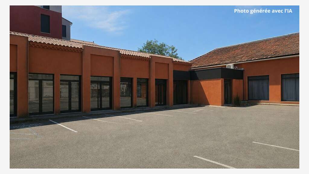 Local commercial de 130m² à louer à Carpentras