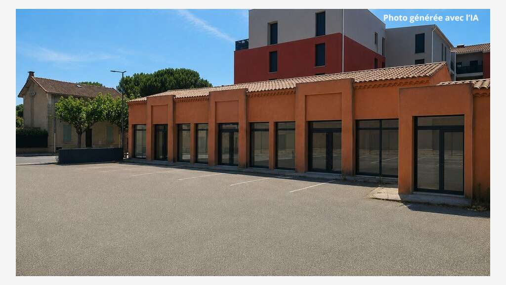 Local commercial de 130m² à louer à Carpentras