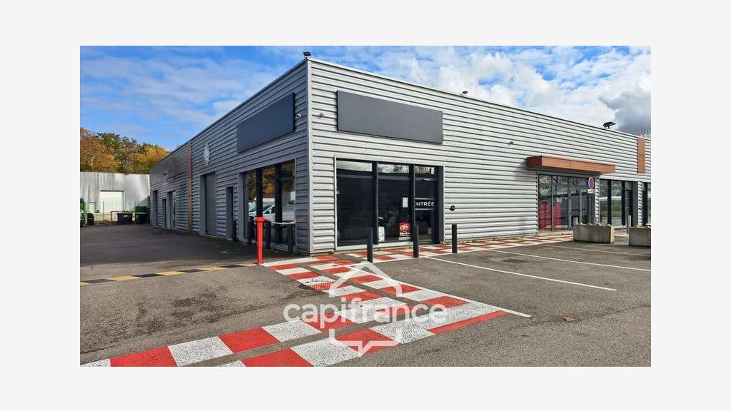 Loue local commercial 175m² prox Chalon sur Saône