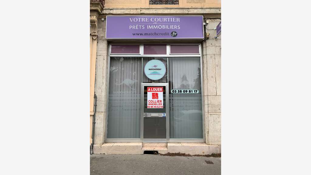 A louer local commercial 49m² à Chalon-sur-Saône