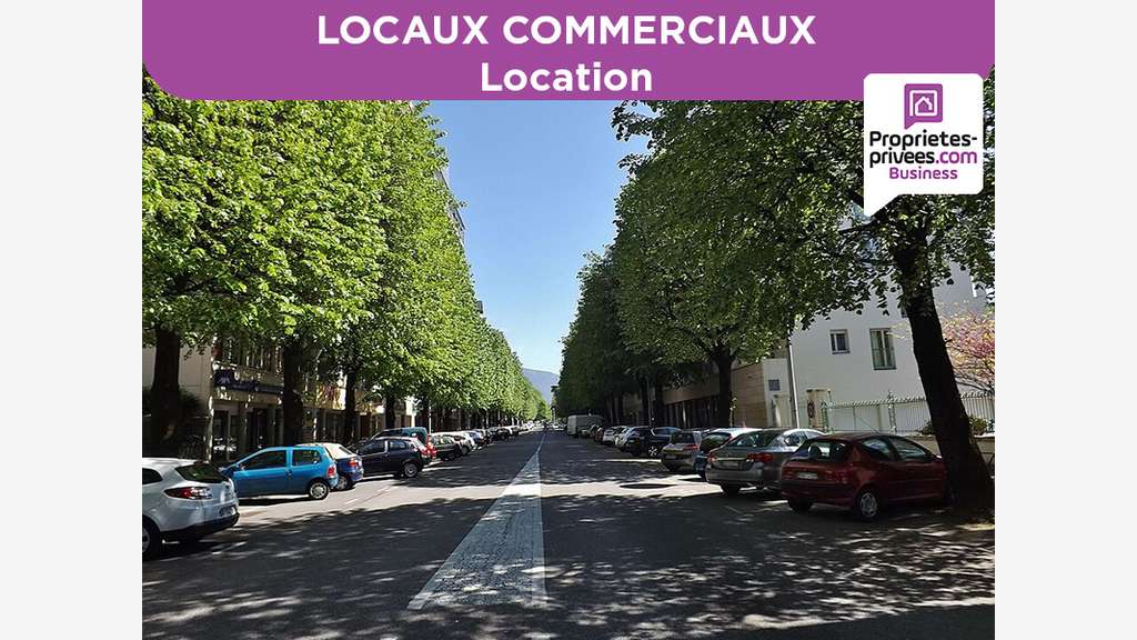 Loue local commercial 43m² secteur Stade Chambéry
