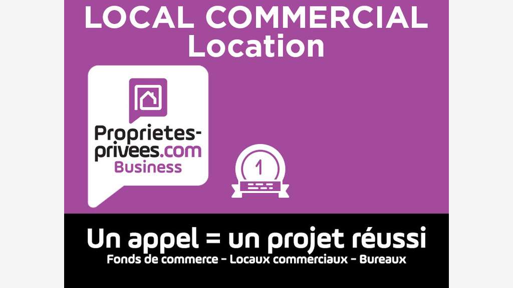Location local 20m² rue piétonne à Chambéry 