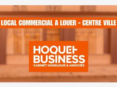 Local Commercial 137 m2 Centre Ville