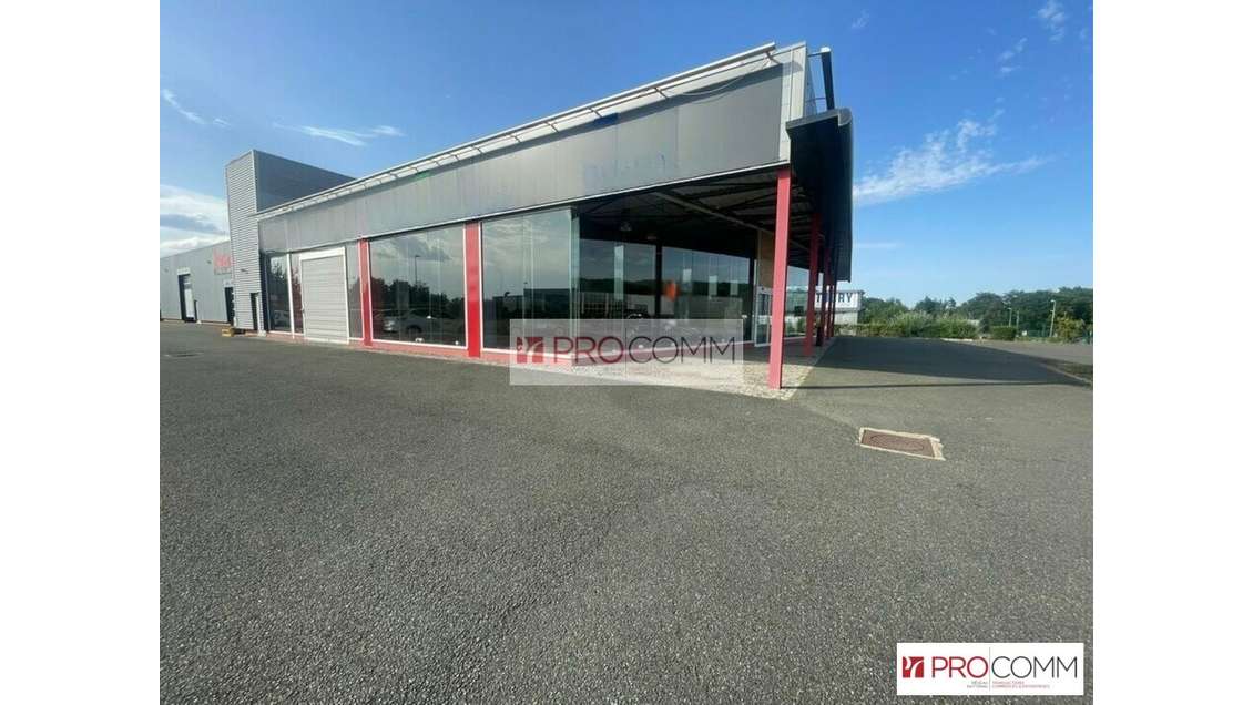 Showroom commercial 500m² à louer agglo Chartres