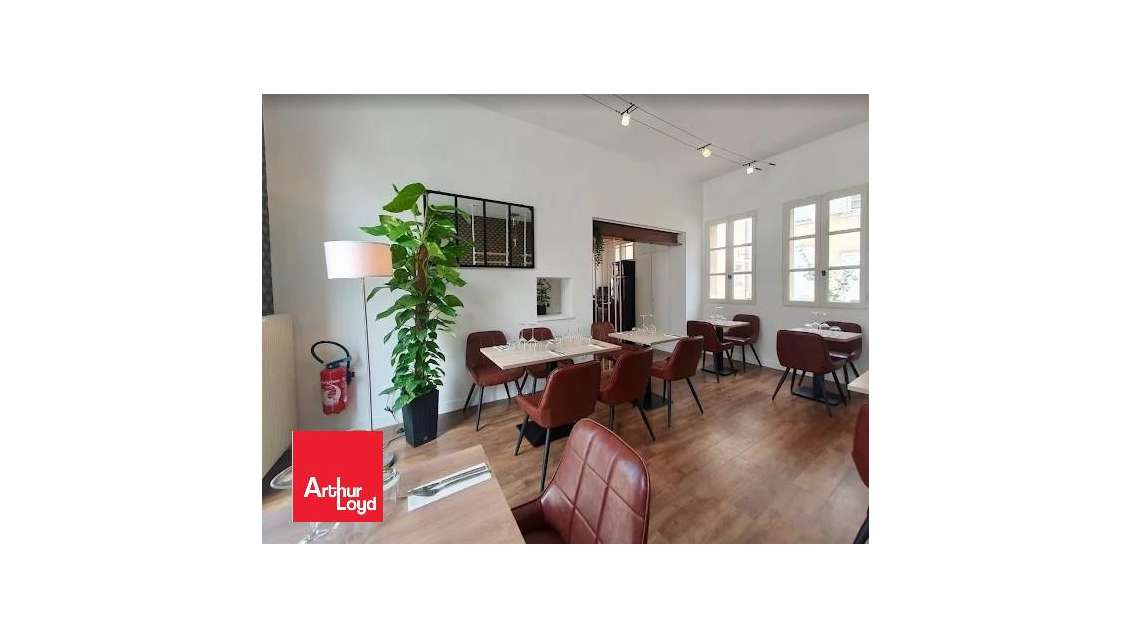 A louer local restauration 72m² à Chartres centre 