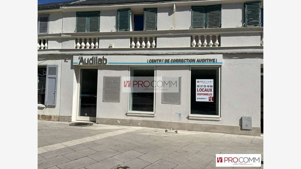 Local commercial 80m² à louer à Chartres centre