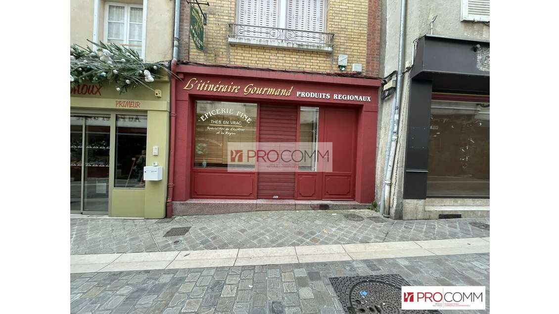 Boutique 32m² à louer à Chartres centre