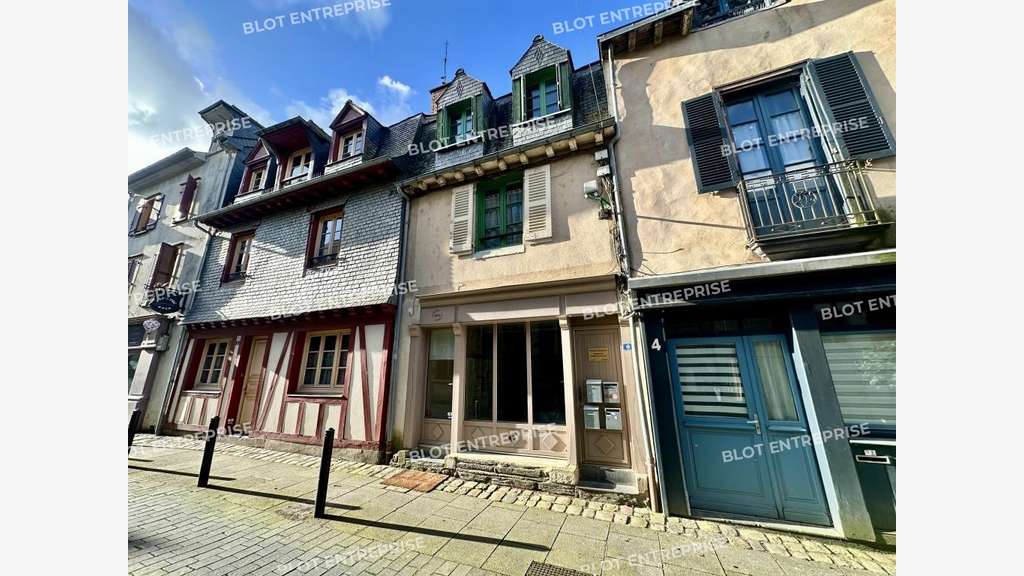 A louer local commercial 63m² Châteaugiron centre