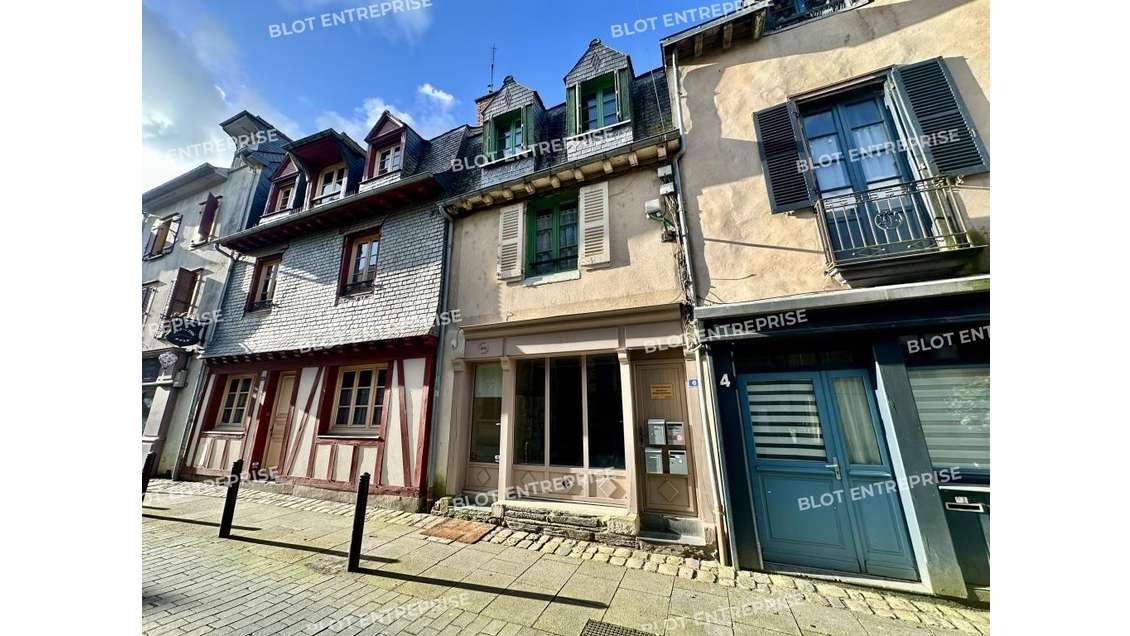 A louer local commercial 63m² Châteaugiron centre