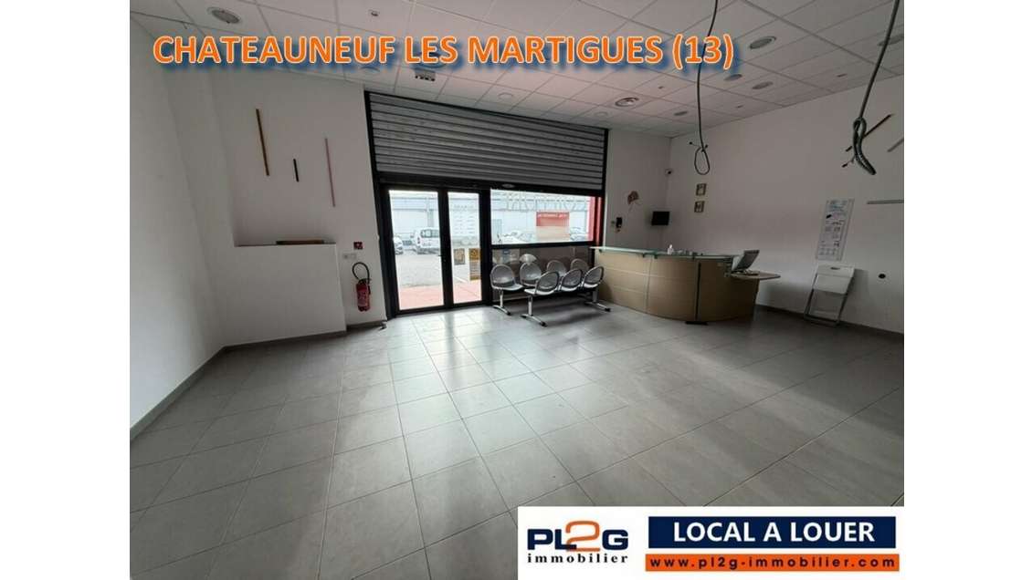 Location local 200m² à Chateauneuf les Martigues